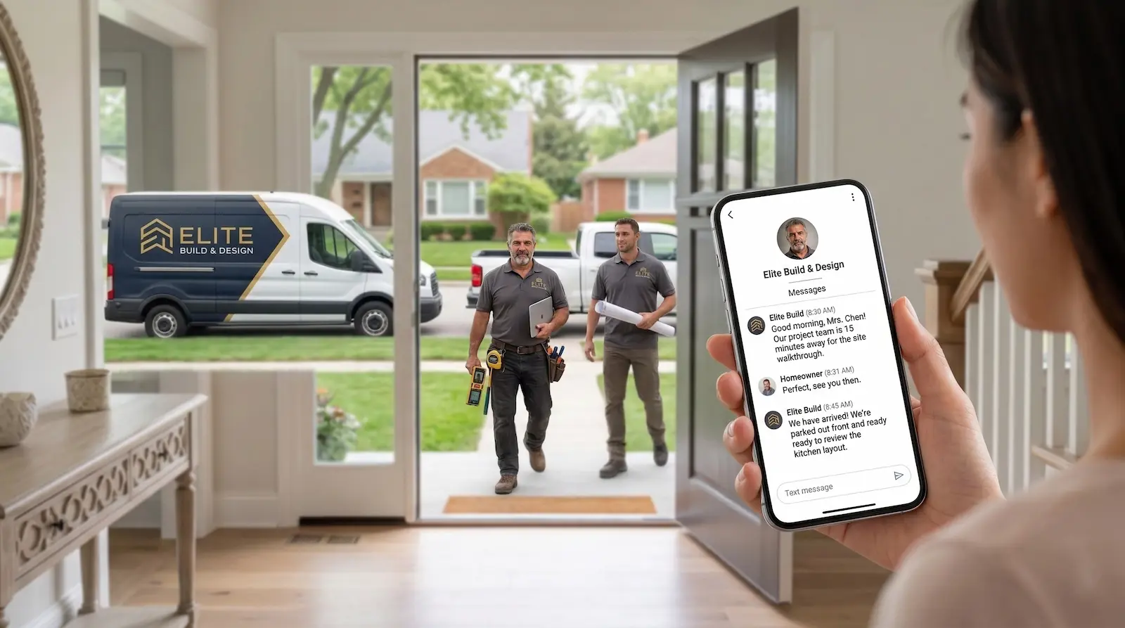 Contractors Frictionless Booking